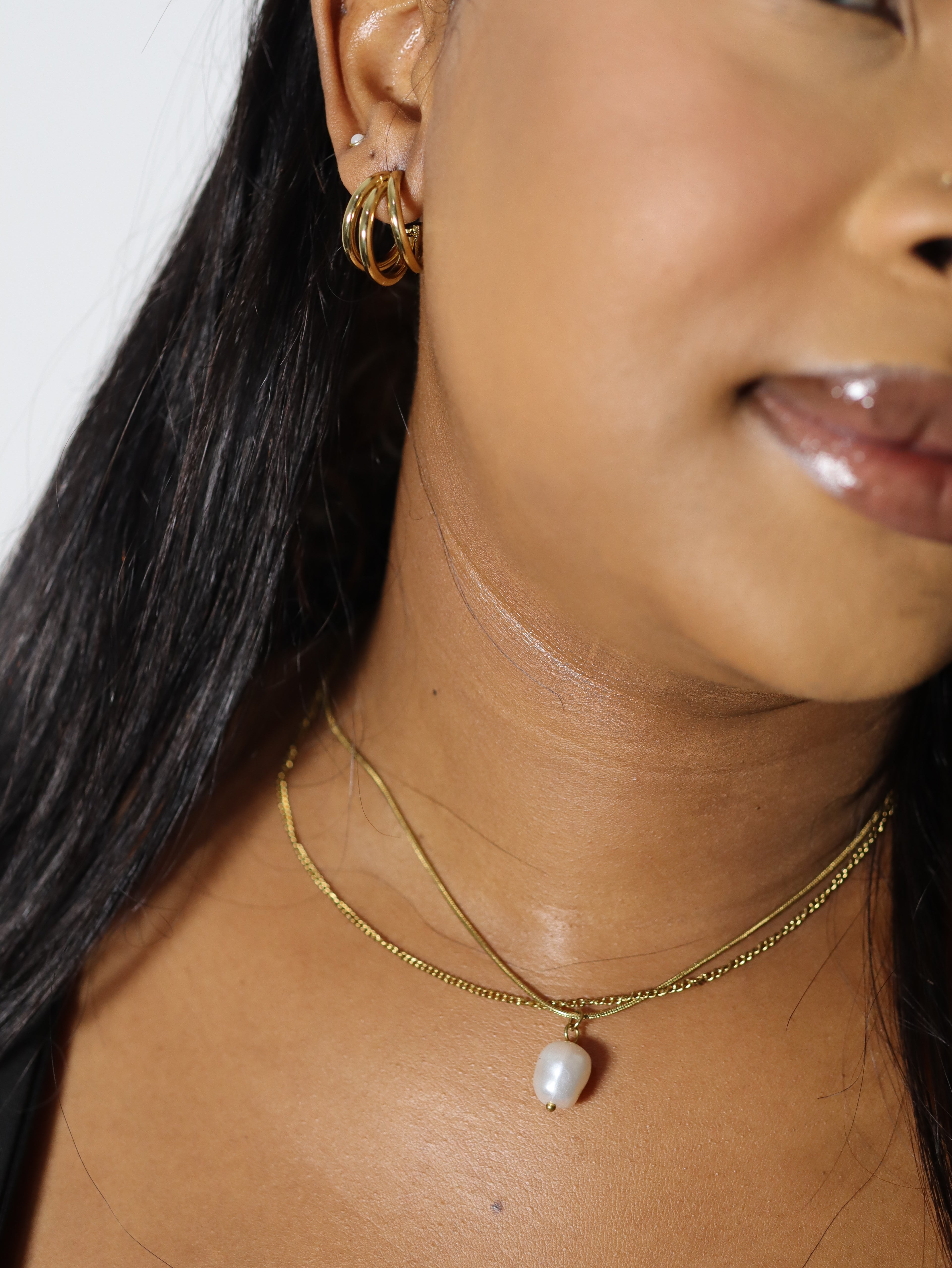 PEARL - Double Layer Necklace