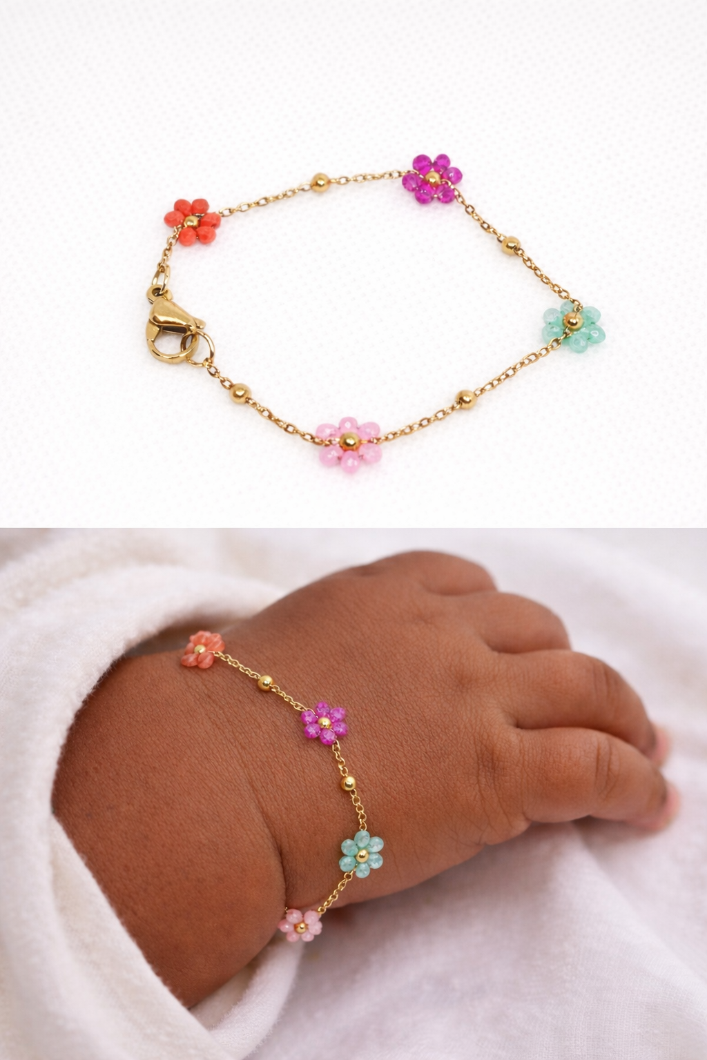 Ruhama - Flower Baby Bracelet